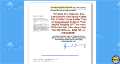 Desktop Screenshot of amazing-cover-letters.com